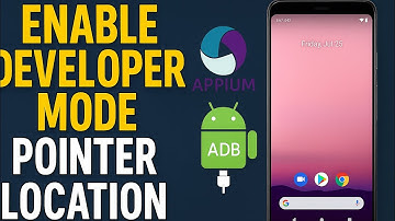 How to Enable Pointer Location on Android Emulator (AVD) | Appium/ADB | 2025
