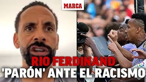 Ferdinand, sobre el racismo con Vinicius: "Los jugadores deberían parar" I MARCA