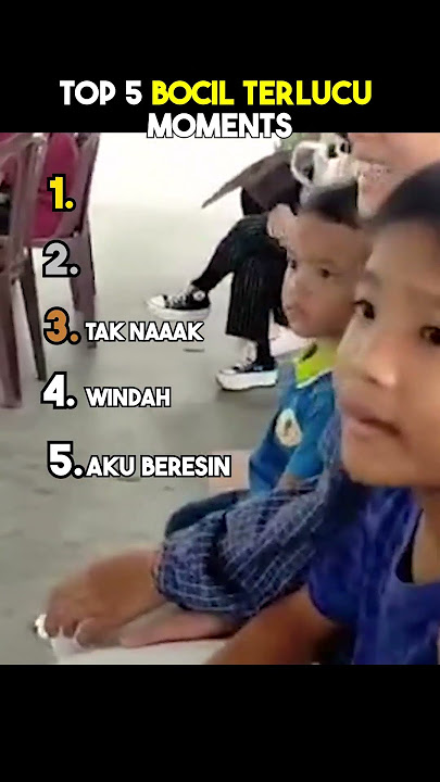 Top 5 Bocah Terlucu Moments 😂😂