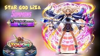 Star God Liza/Sublime Super Nova Liza Summons(Grand Summoners)