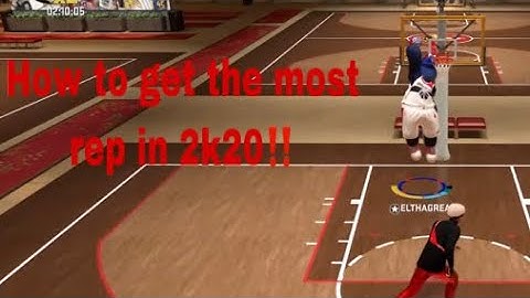 HOW TO GET THE MOST REP IN NBA2K20 THE BEST REP METHOD IN NBA2K20 ‼️🤫