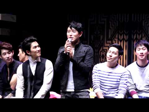 140914 비스티보이즈 무대인사(배두훈 배우님)