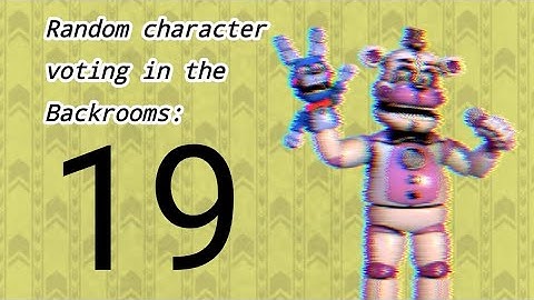 Random character voting in the Backrooms 19
