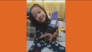 San Diego teen makes 3D printed custom prosthetic hand for 6-year-old in need in Philippines