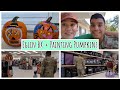 Painting Pumpkins| Eglin AFB-BX|Crestview Fl| update VLOG