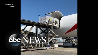 Second shipment of baby formula has arrived from overseas l ABCNL