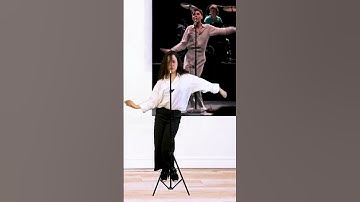 Thumbnail of How to dance like Talking Heads singer David Byrne in 1983 Live show - Dance Meme Serie! #shorts