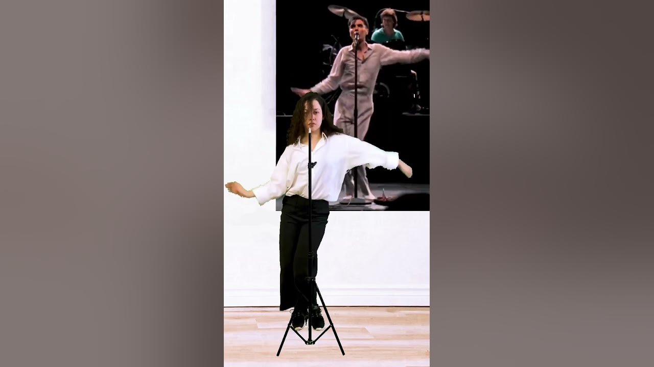 How to dance like Talking Heads singer David Byrne in 1983 Live show - Dance Meme Serie! #shorts