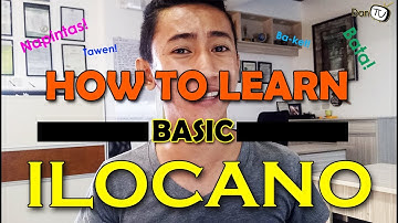 How to learn Basic Ilocano: Words and Phrases (watch 