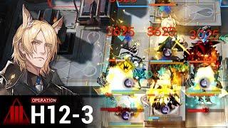 【Arknights】 H12-3 Boss Battle 8ops