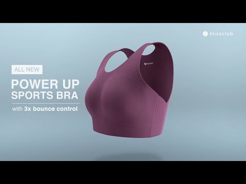 All-New Blissclub Power Up Sports Bra  India's First Bra With 3X Bounce  Control 