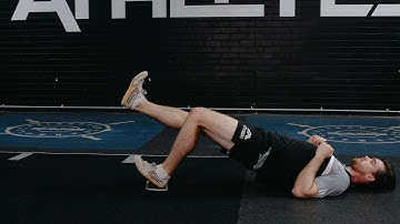Supine Single Leg Hamstring Curl (Advanced Hamstring Strength)