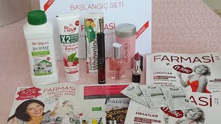 Farmasi Yeni Kayıt Başlangıç Paketi/ canlı yayın /