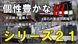 【名・迷列車で行こう】#135 21世紀に現れた個性豊かな沼！？迷要素多めな近鉄の次世代新型車両(?)「シリーズ21」の車両たち【ゆっくり解説】