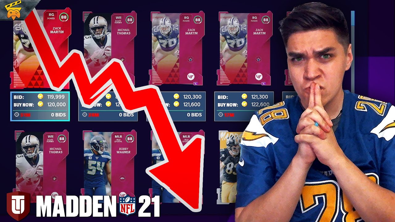 First Market Crash Coming Tonight?! How to Prepare | Madden 21 Ultimate Team