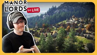 Playing Manor Lords New Update & Chatting Design. (2/2)