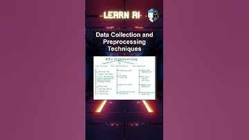 Data Collection and Preprocessing Techniques #ai #artificialintelligence #machinelearning #aiagent