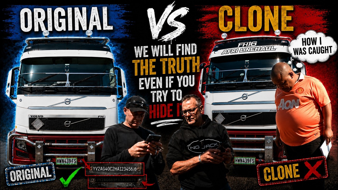 TWO TRUCKS. ONE IDENTITY. WHAT'S GOING ON?