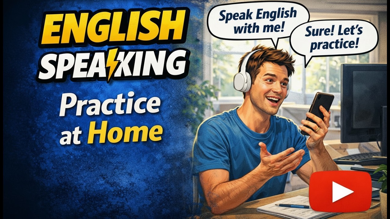English Speaking Practice at Home | Daily Speaking Training - YouTube
