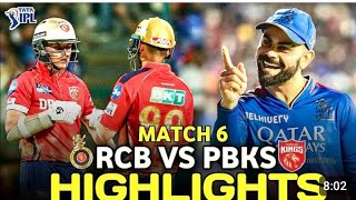 Royal Challangers Bangalore vs Punjab Kings | IPL Match Extended Highlights| Tapmad | #ipl #rcb