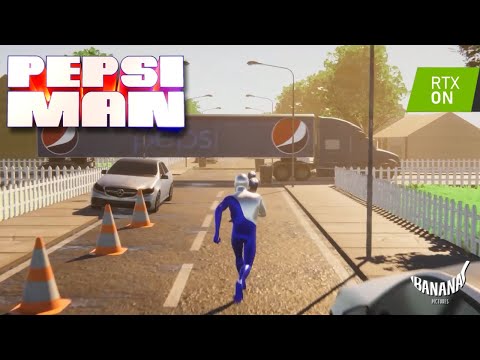 I remade PepsiMan with RTX #1 | Game Concept