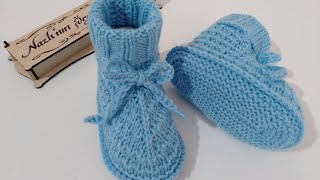 Bebekler İçin Bot Patik Yapımı