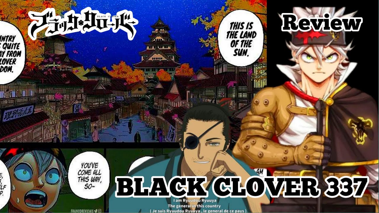 REVIEW BLACK CLOVER 337!!, ARC WANO DIMULAI, RYUUDOU RYUUYA TAU