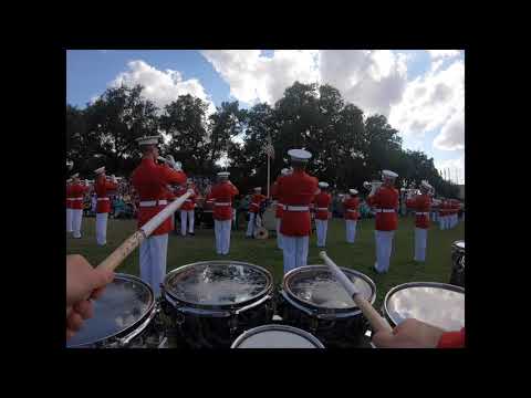 usmc-drum-corps-"barbarian-horde"-||-tenor-cam-||-texas-state-fair-concert