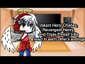 Henry Stickmin: Triple Threat, Revenged, and Valiant Hero react to each other’s endings. Gacha Club