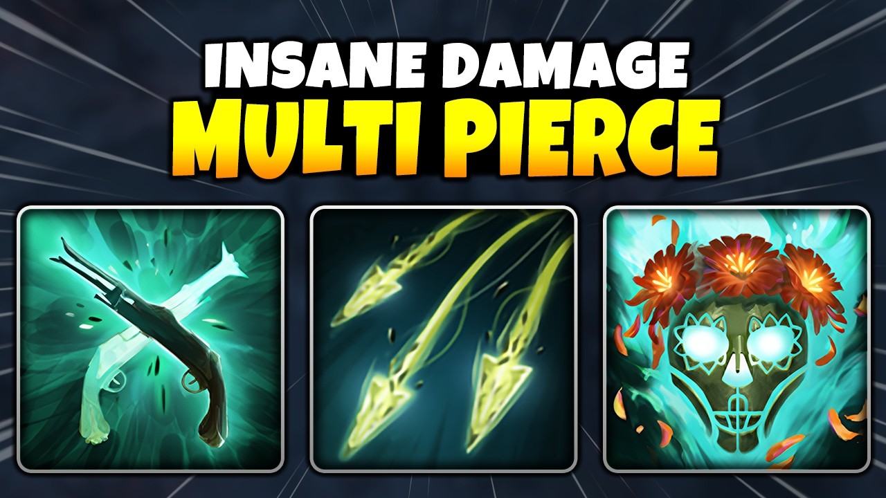 Multi Pierce SPLIT SHOT  + GUNSLINGER | Ability Draft