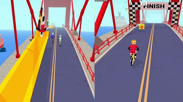 Bike Rush Walkthrough All Level Trailers Android iOS Mobile Gameplay New Update