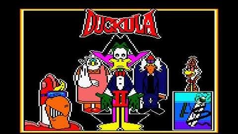 REVIEW OF COUNT DUCKULA 2 (AMSTRAD CPC 464, ALTERNATIVE, 1992)