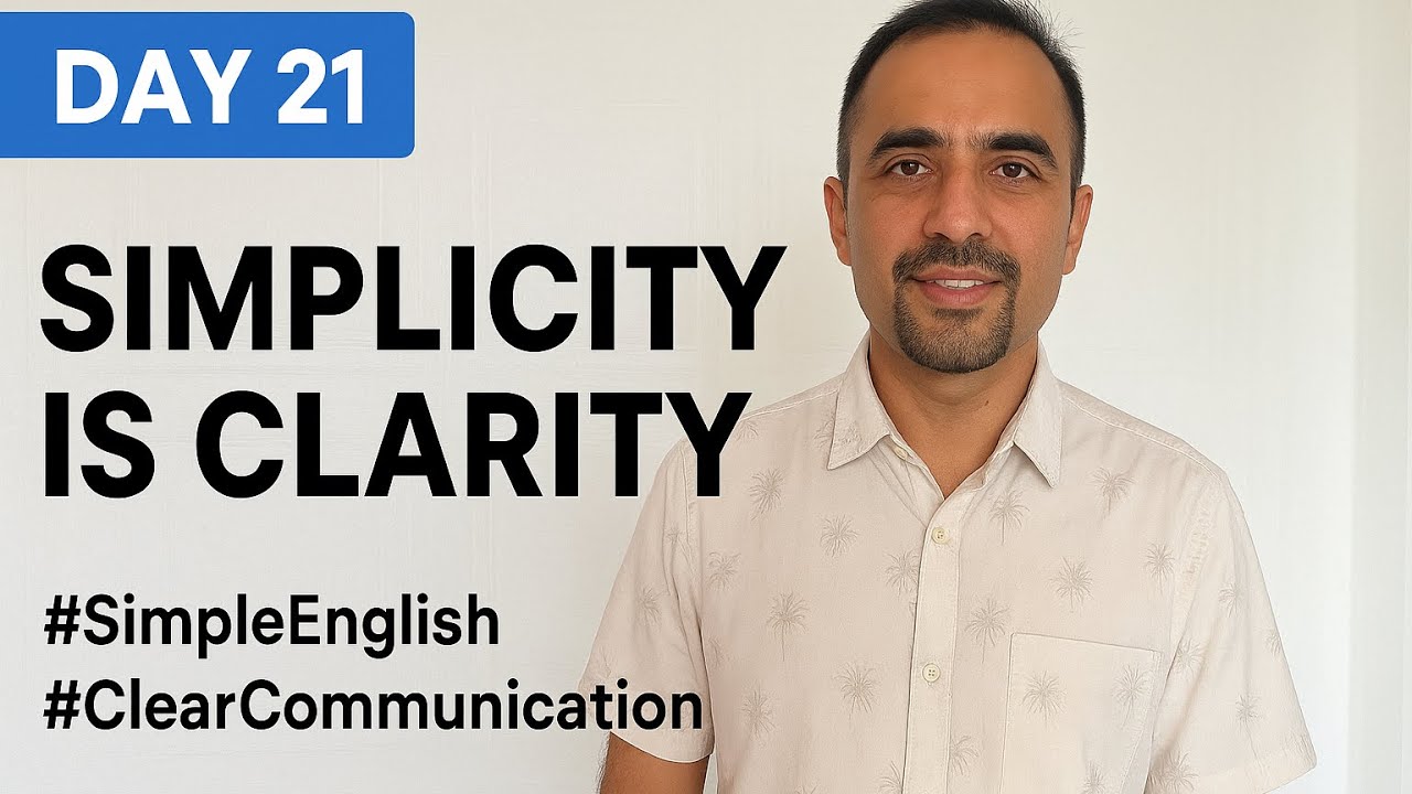 Communication skills for hotel professionals 🗓️ Day 21: Simplicity is Clarity