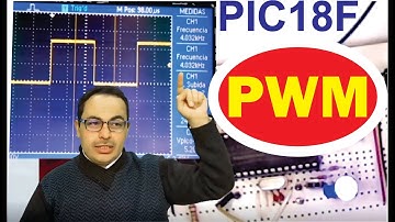 Cómo configurar el CCPM para generar una señal PWM en un PIC18F
