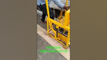 mobile concreete block making machine egg laying concrete block making machine solid brick machine