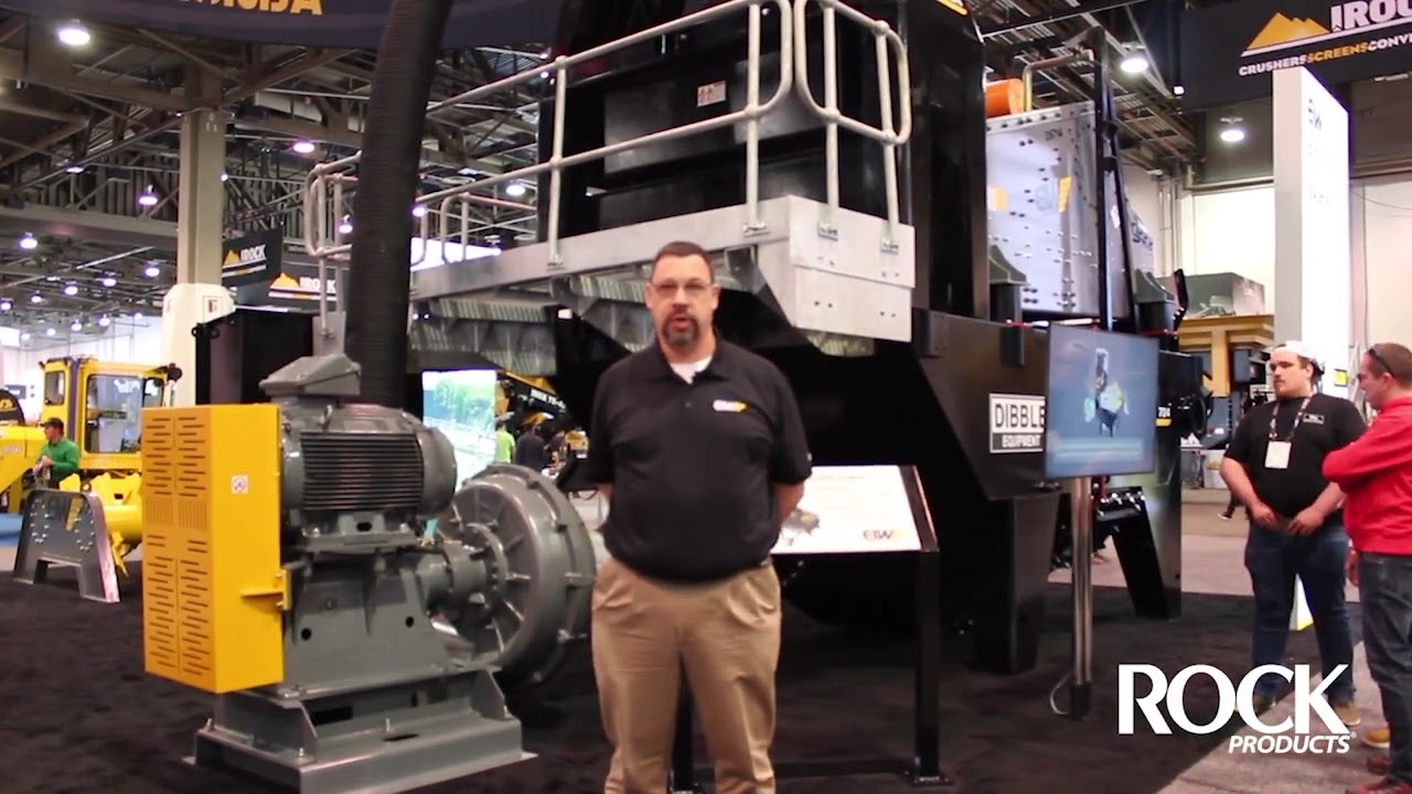 Eagle Iron Works displays Falcon 724 sand plant at ConExpo-Con/Agg