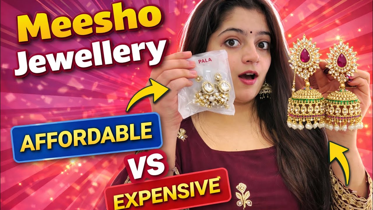 Meesho Jewellery Review | Affordable but Good Quality? 🤔 @thesimicode 