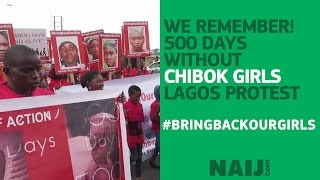 WE REMEMBER! 500 days without the Chibok girls, Lagos protest | Legit TV