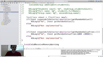 Занятие 3 (категории, паттерны singleton и observer)