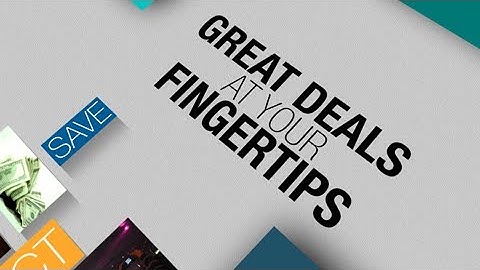 Great Deals at Your Fingertips