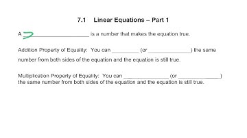 7.1 Solving Linear Equations Part 1 (fixed)