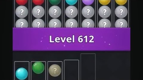 Color Bubble - Ball Sort Puz (Level 612)