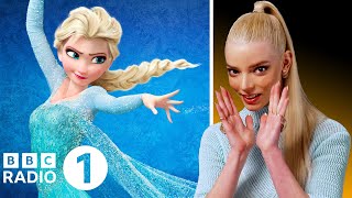 &quot;Can you do the magic?!&quot; 🥶 Anya Taylor-Joy on &#39;playing&#39; Frozen&#39;s Elsa