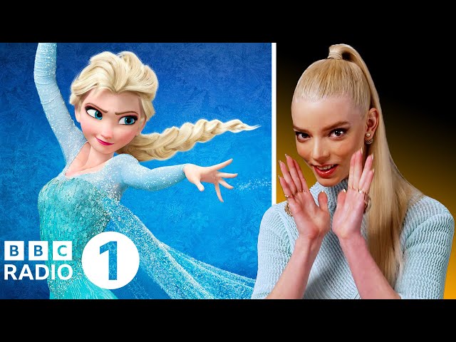 "Can you do the magic?!" 🥶 Anya Taylor-Joy on 'playing' Frozen's Elsa