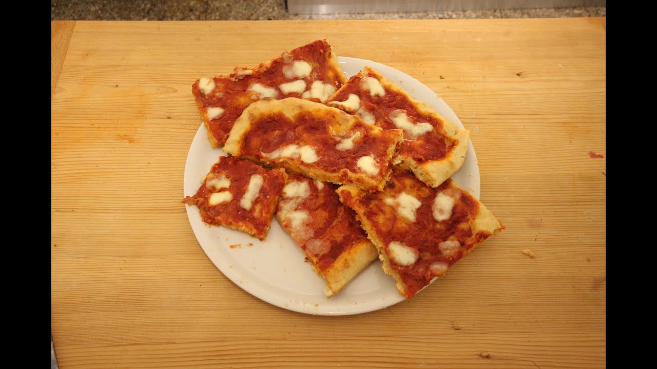 COME FARE la PIZZA in TEGLIA in 2 ORE buonissima e velocissima