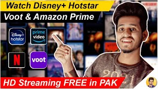 watch disney plus hotstar, voot and amazon prime video in Pakistan | #privadovpn
