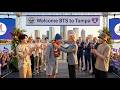 عمدة تامبا جين كاستور تحول المدينة إلى اللون البنفسجي لجولة BTS Arirang World Tour اليوم الأول 