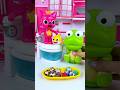 ASMR Unboxing Pororo &amp; Pinkfong Bath Toy Set | Satisfying Toy Play with Subi Toys #shorts