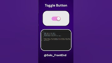 CSS Toggle Button using  #css #css3  #cssanimation #codingskills #animation #shorts