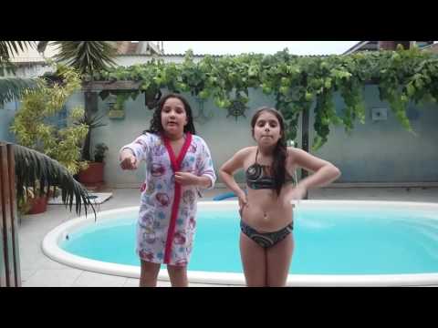 Desafio da piscina participação bianca e gabriela